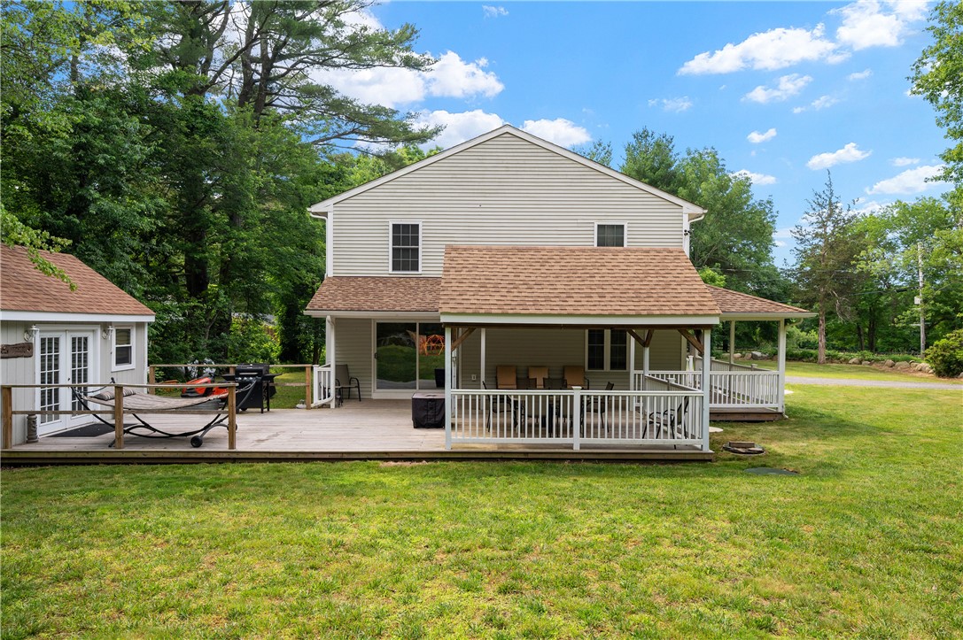 516 Durfee Hill Road Glocester, RI 02814 - Photo 33 of 41 516 Durfee Hill Rd - Left Side Of House Angle 2