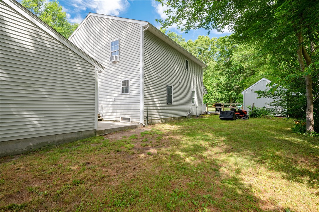 516 Durfee Hill Road Glocester, RI 02814 - Photo 35 of 41 516 Durfee Hill Rd - Back Of House