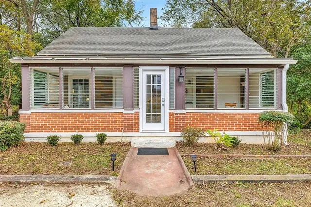 front view of a house