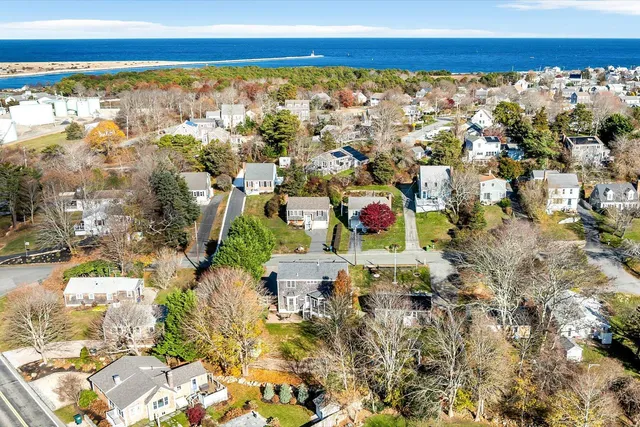 a view of city and ocean