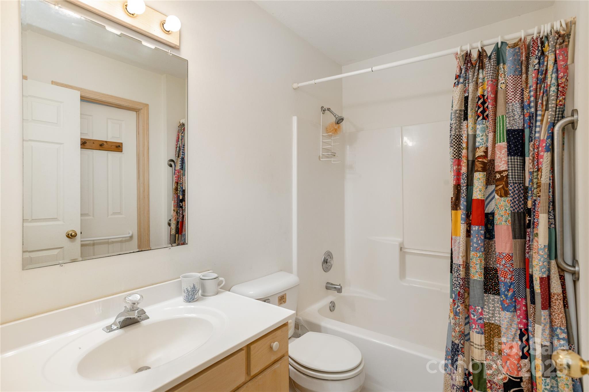 2355 Round Mountain Road Brevard, NC 28712 - Photo 14 of 27 a bathroom with a sink toilet and shower