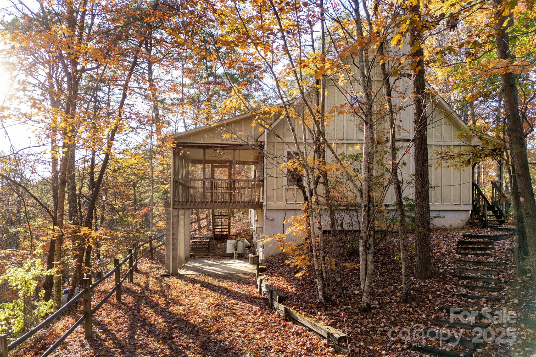 2355 Round Mountain Road Brevard, NC 28712 - Photo 26 of 27 a view of a house with a yard