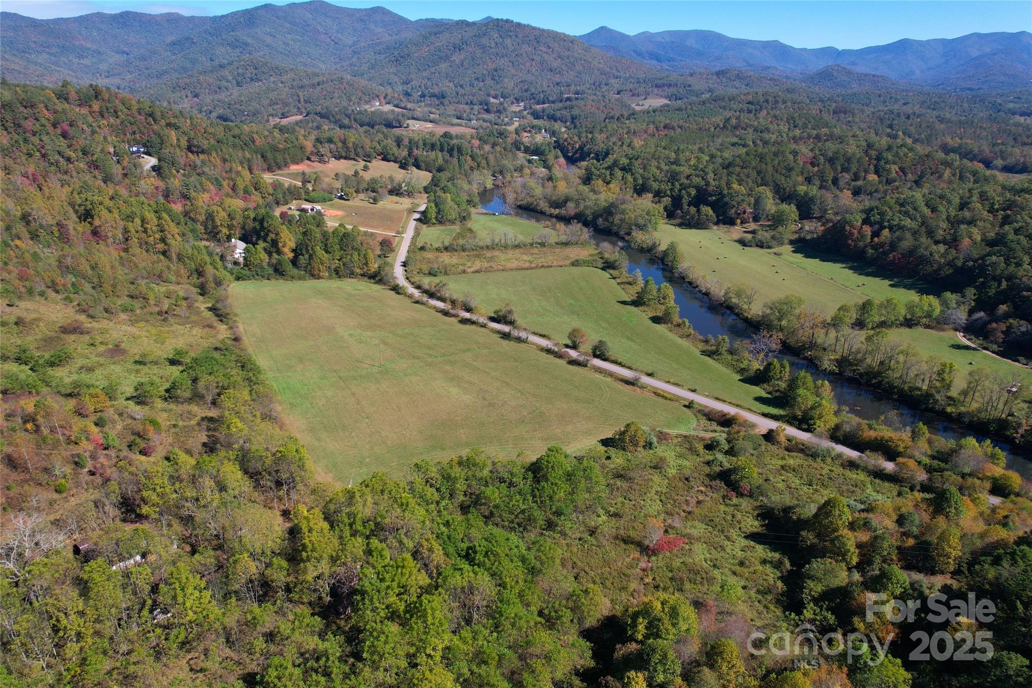 4136 Rose Creek Road Franklin, NC 28734 - Photo 18 of 37 an aerial view of a city