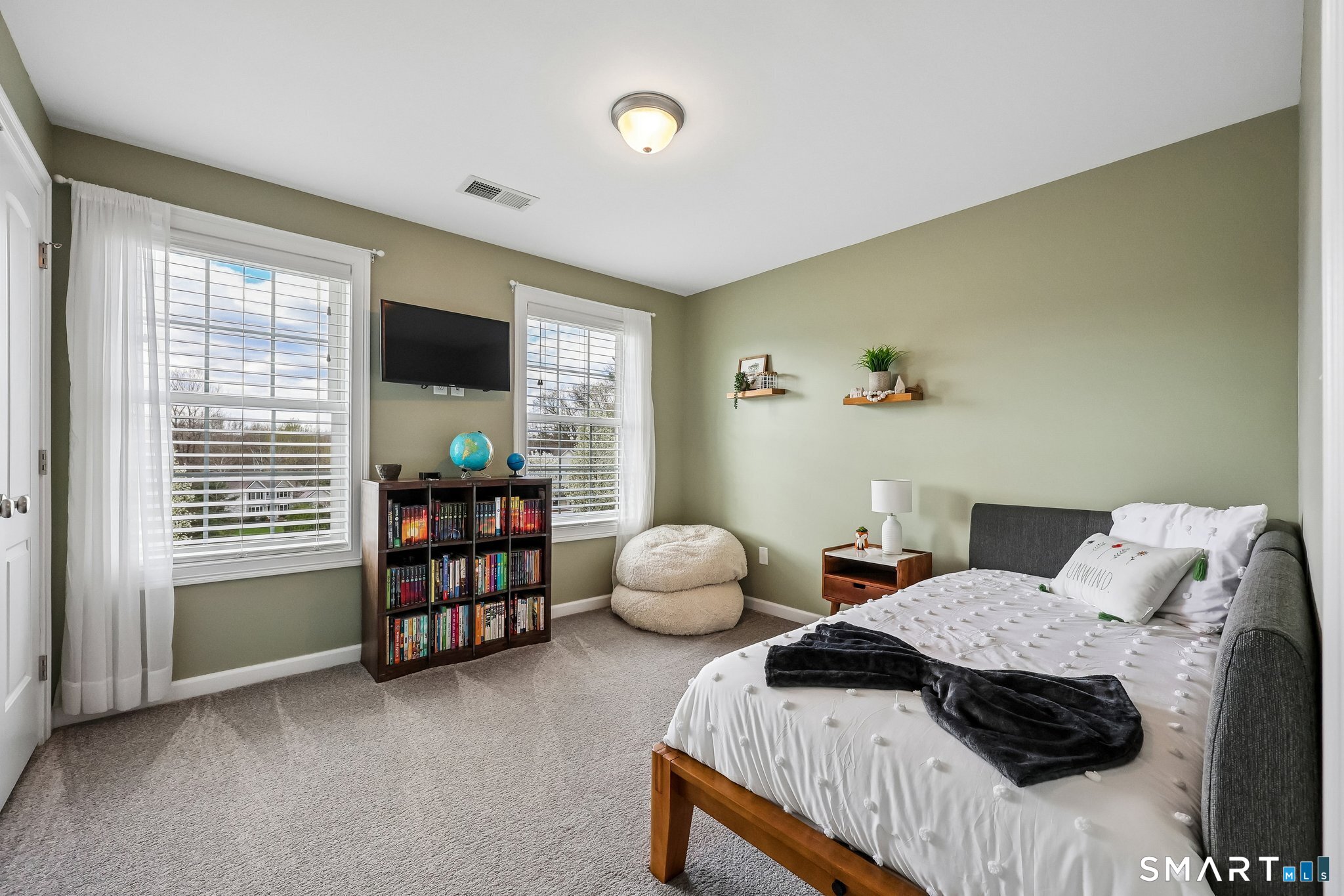 2 Gatehouse Road Granby, CT 06035 - Photo 23 of 40 a bedroom with a bed and a window