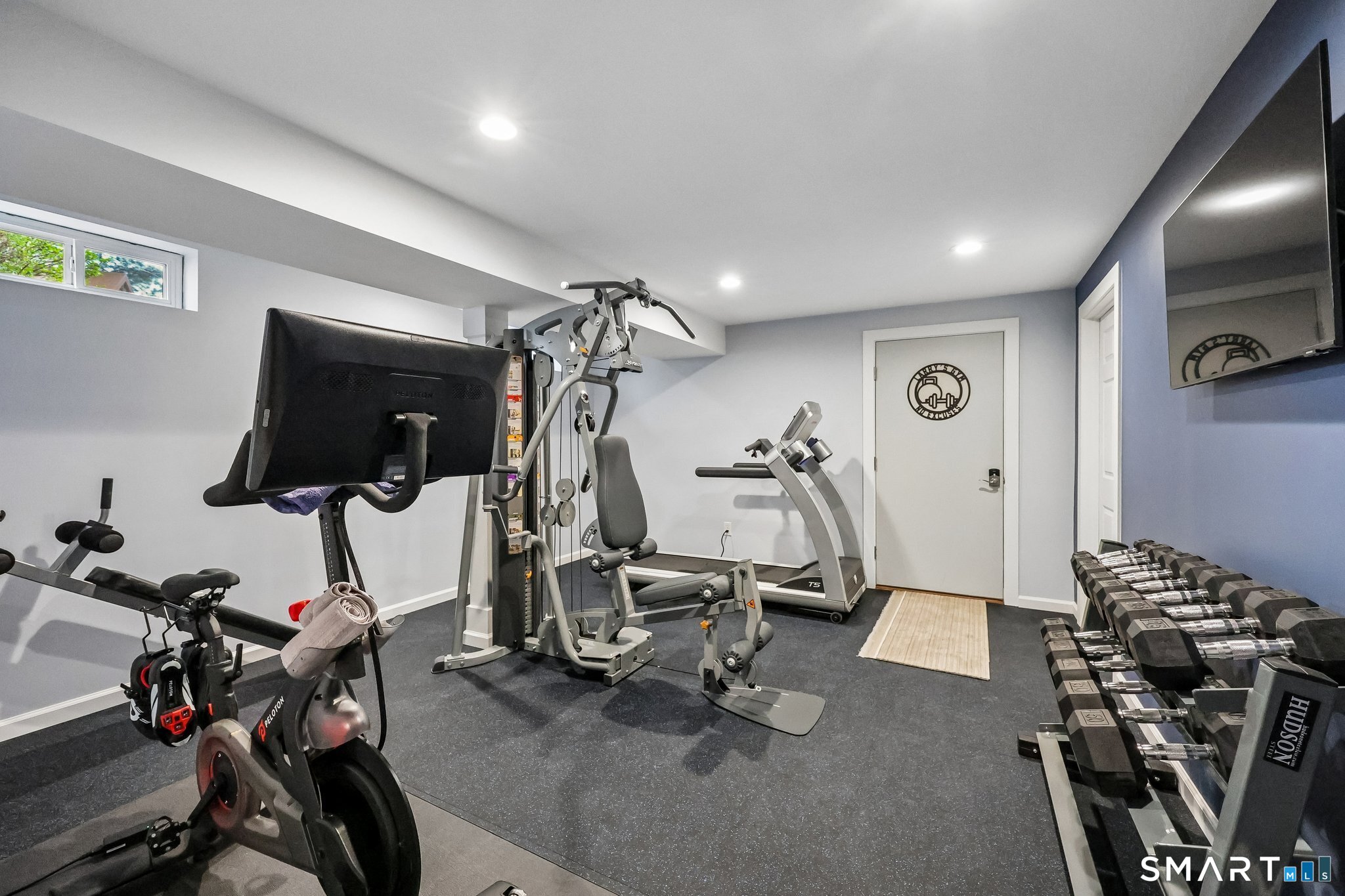 2 Gatehouse Road Granby, CT 06035 - Photo 33 of 40 a view of a room with gym equipment