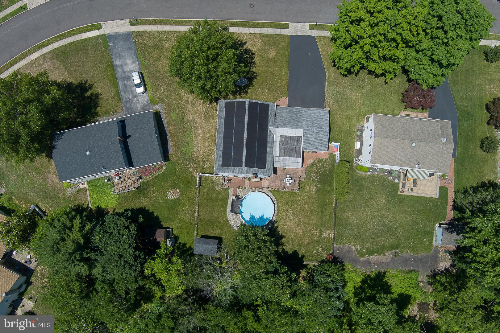 848 Mourning Dove Road Audubon, PA 19403 - Photo 78 of 86 an aerial view of a house with a yard