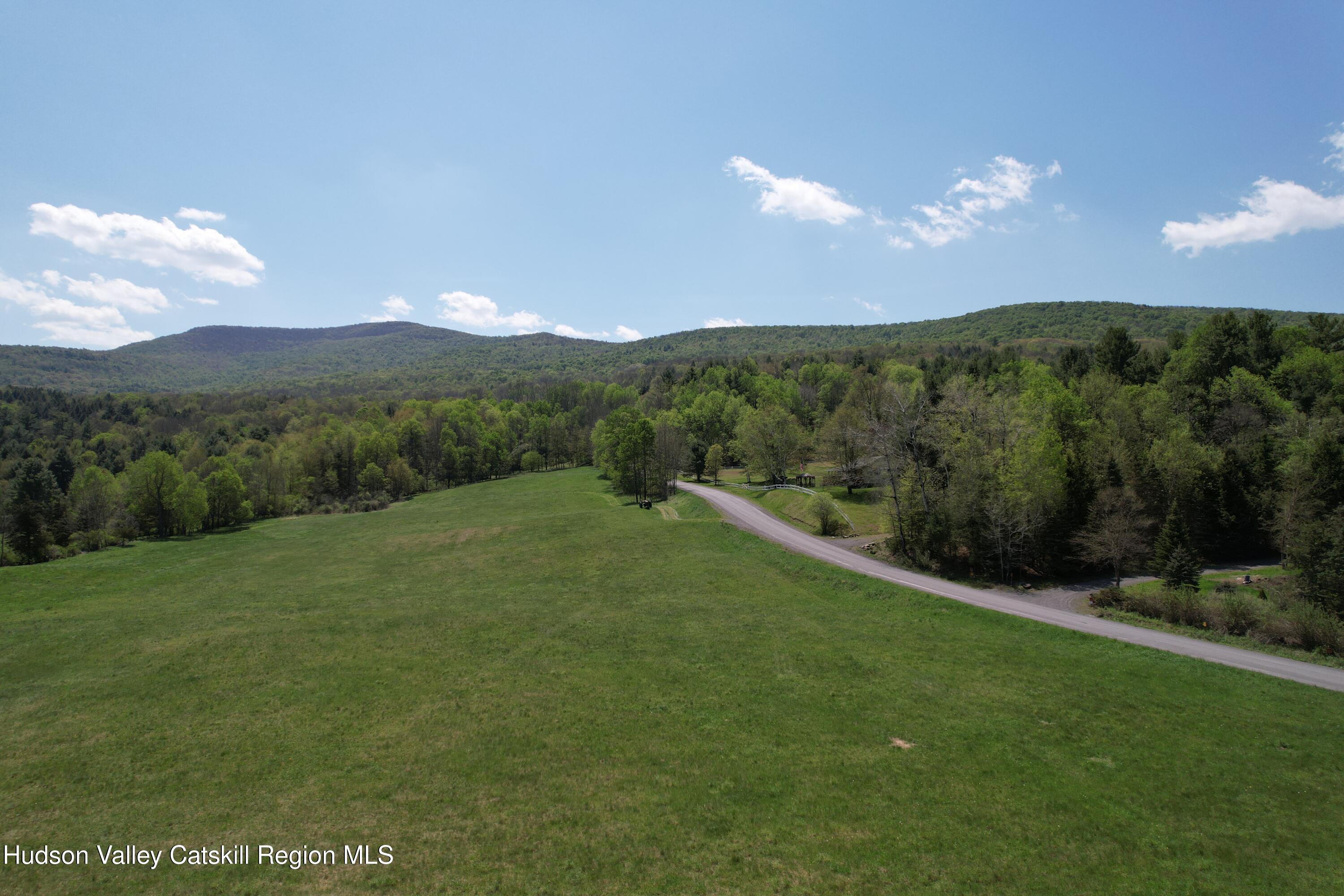 119 South Mountain Road Gilboa, NY 12076 - Photo 2 of 24 a view of a green field with an ocean in the background
