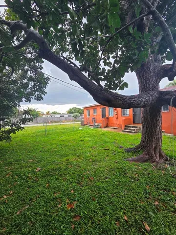 a view of a big yard