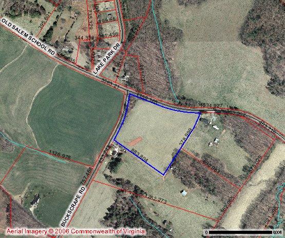 0 Buckscrape Road Union Hall, VA 24176 - Photo 4 of 4 Aerial