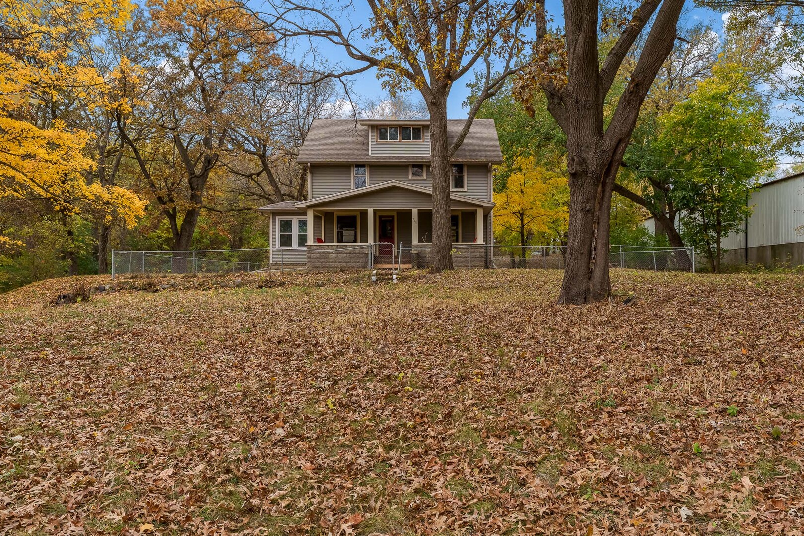 708 South Bluff Road South Beloit, IL 61080 - Photo 32 of 32 a front view of a house with a yard