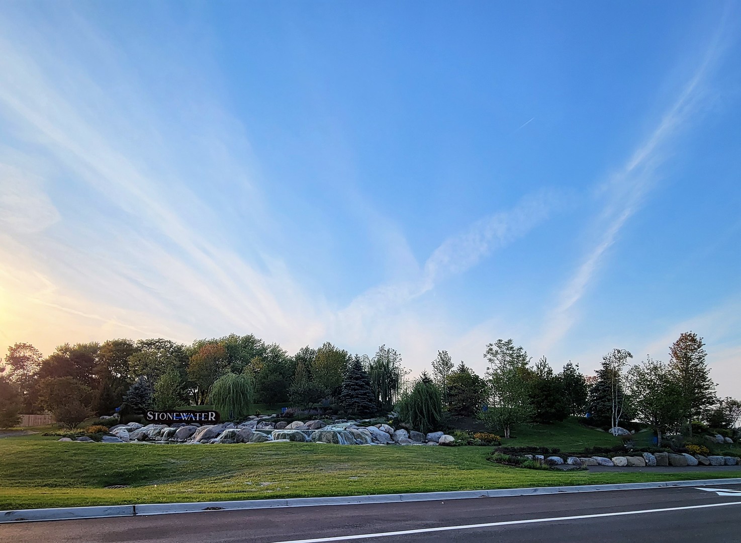 6412 Stony Brook Lane Wonder Lake, IL 60097 - Photo 2 of 36 a view of grassy field with trees