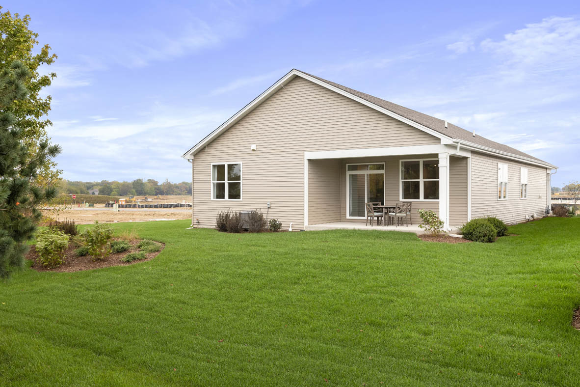 6412 Stony Brook Lane Wonder Lake, IL 60097 - Photo 30 of 36 a view of a house with backyard and sitting area