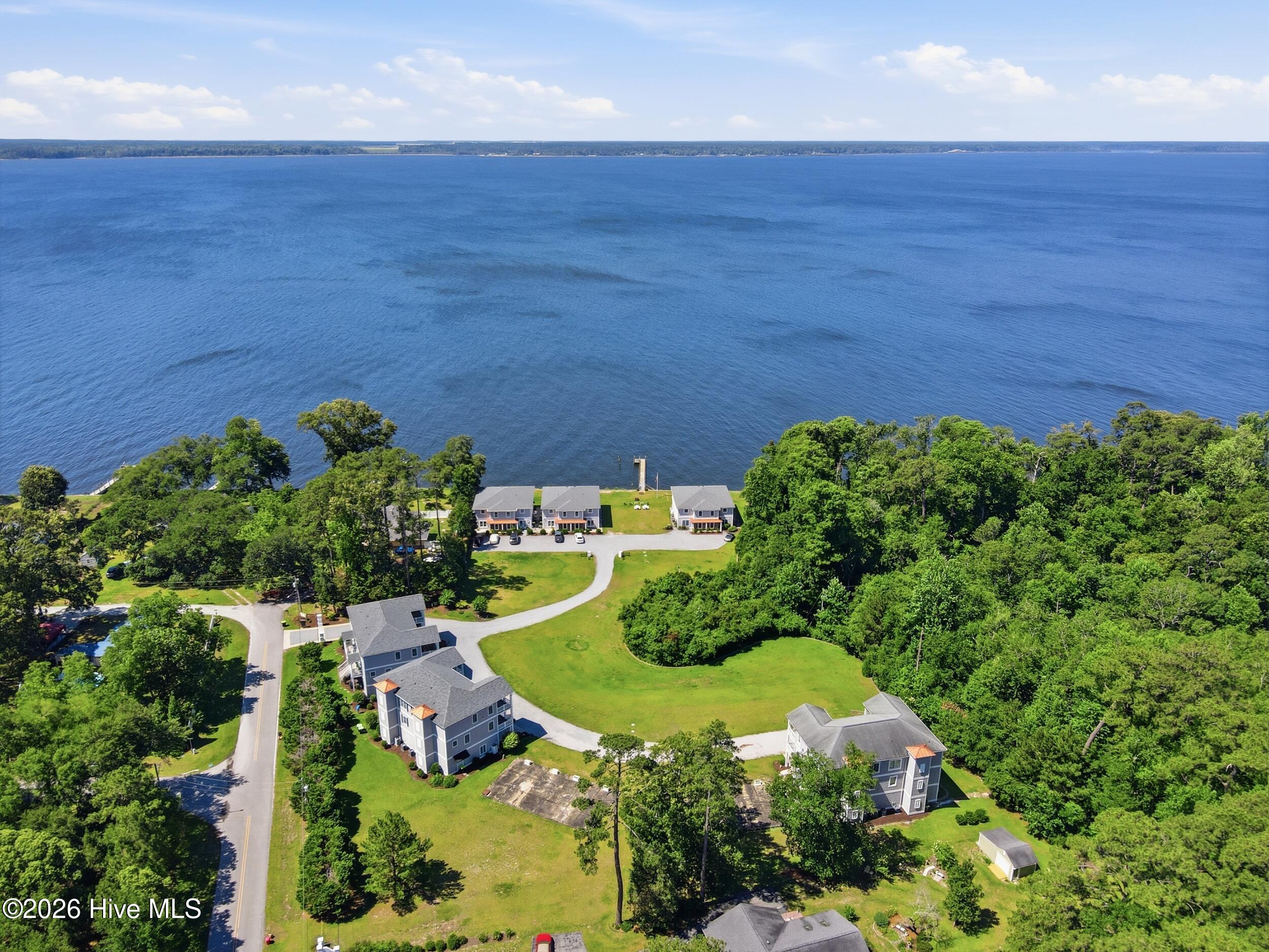1129 Bennett Road, Unit 1B Minnesott Beach, NC 28510 - Photo 4 of 43 Aerial View