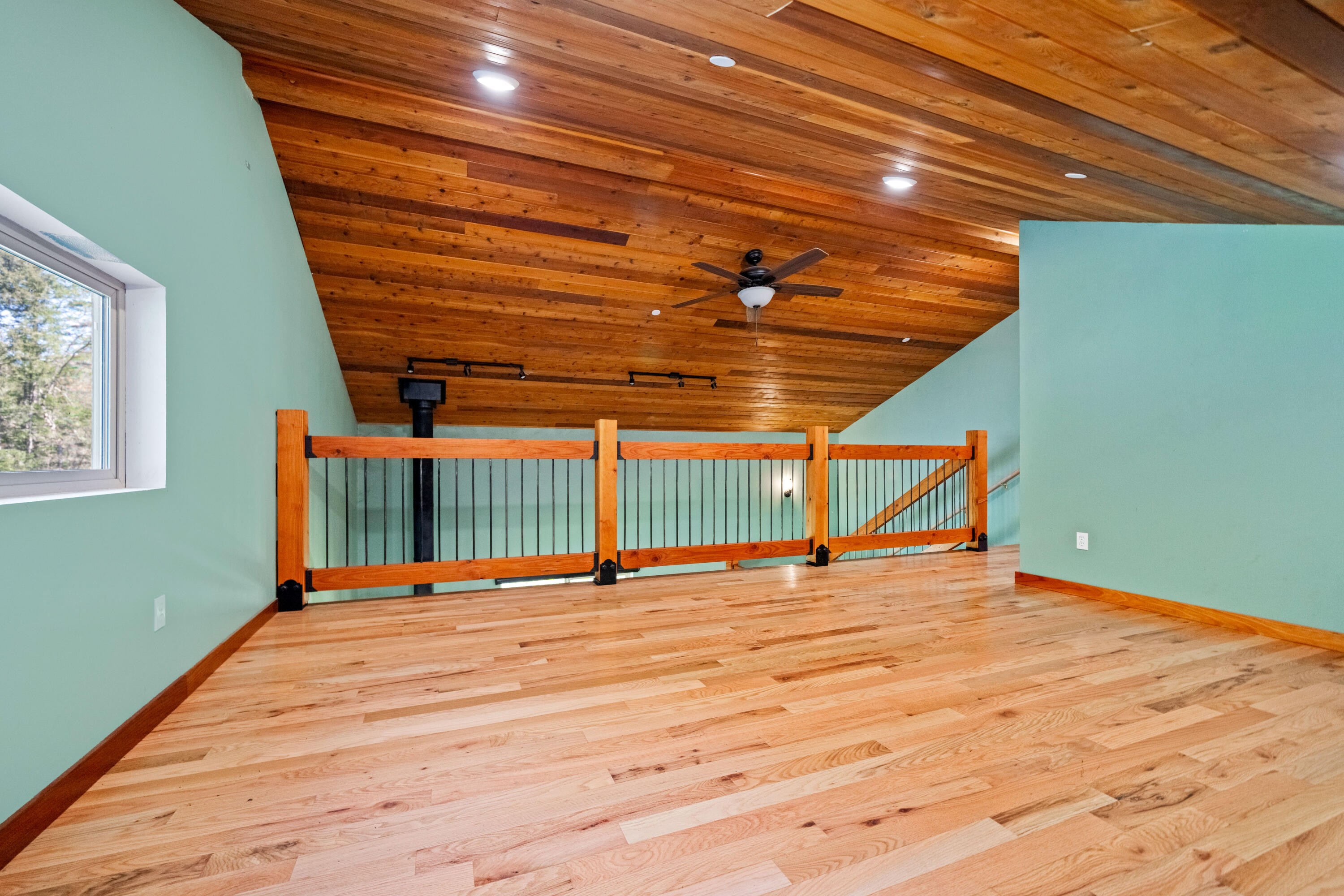 8916 Reading Creek Road Douglas City, CA 96024 - Photo 11 of 48 a view of a room with wooden floor