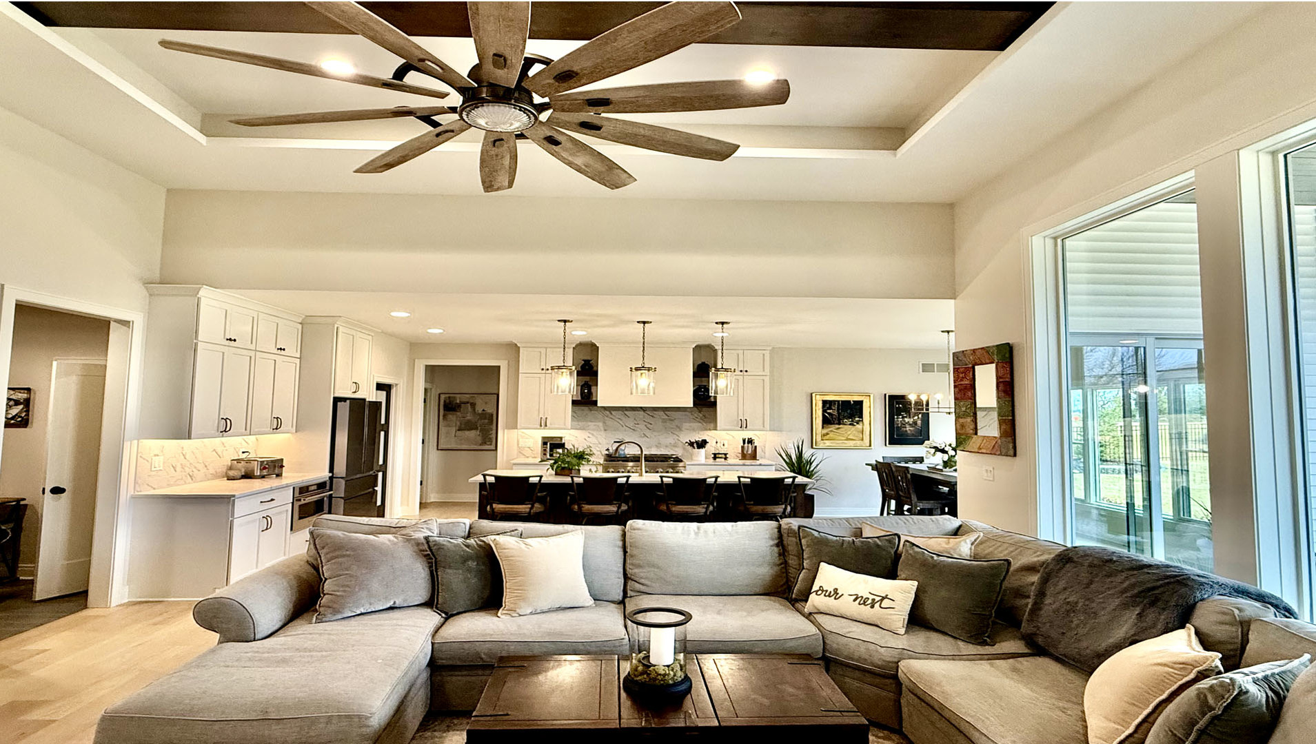 5077 Oak Rdg Court Bettendorf, IA 52722 - Photo 4 of 35 a living room with furniture and a large window