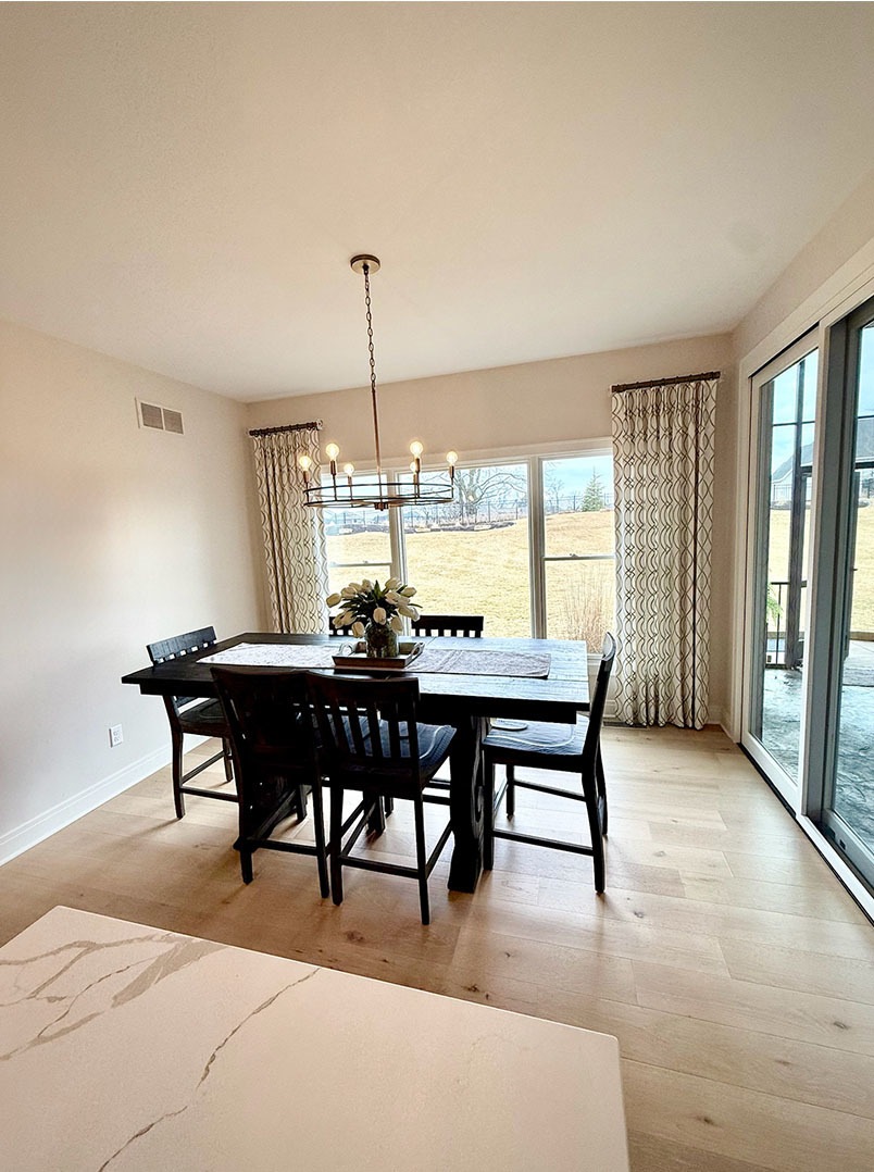 5077 Oak Rdg Court Bettendorf, IA 52722 - Photo 10 of 35 a view of a dining room with furniture window and outside view