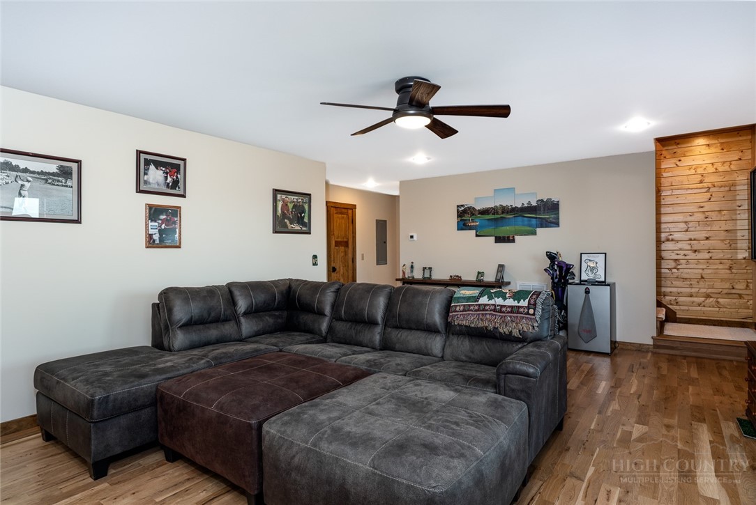 1161 Grandview Dr Extension Boone, NC 28607 - Photo 22 of 43 a living room with furniture and a wooden floor