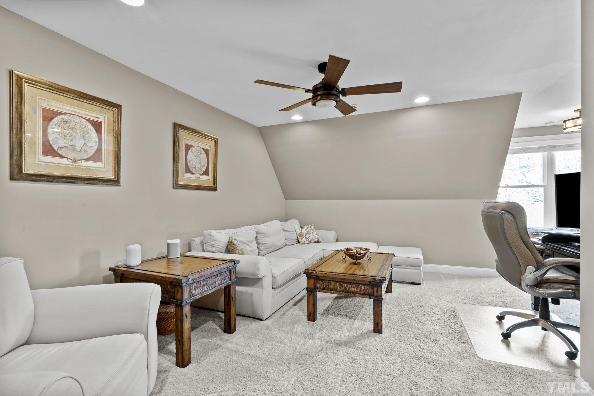 3976 Springfield Trail Wake Forest, NC 27587 - Photo 27 of 35 a reading room with furniture and a window