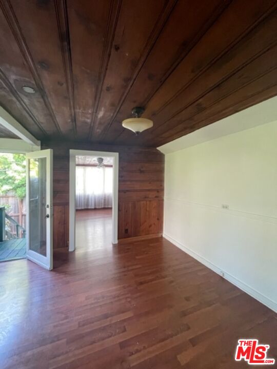 1304 Riviera Avenue, Unit D Venice, CA 90291 - Photo 7 of 17 a view of empty room with wooden floor