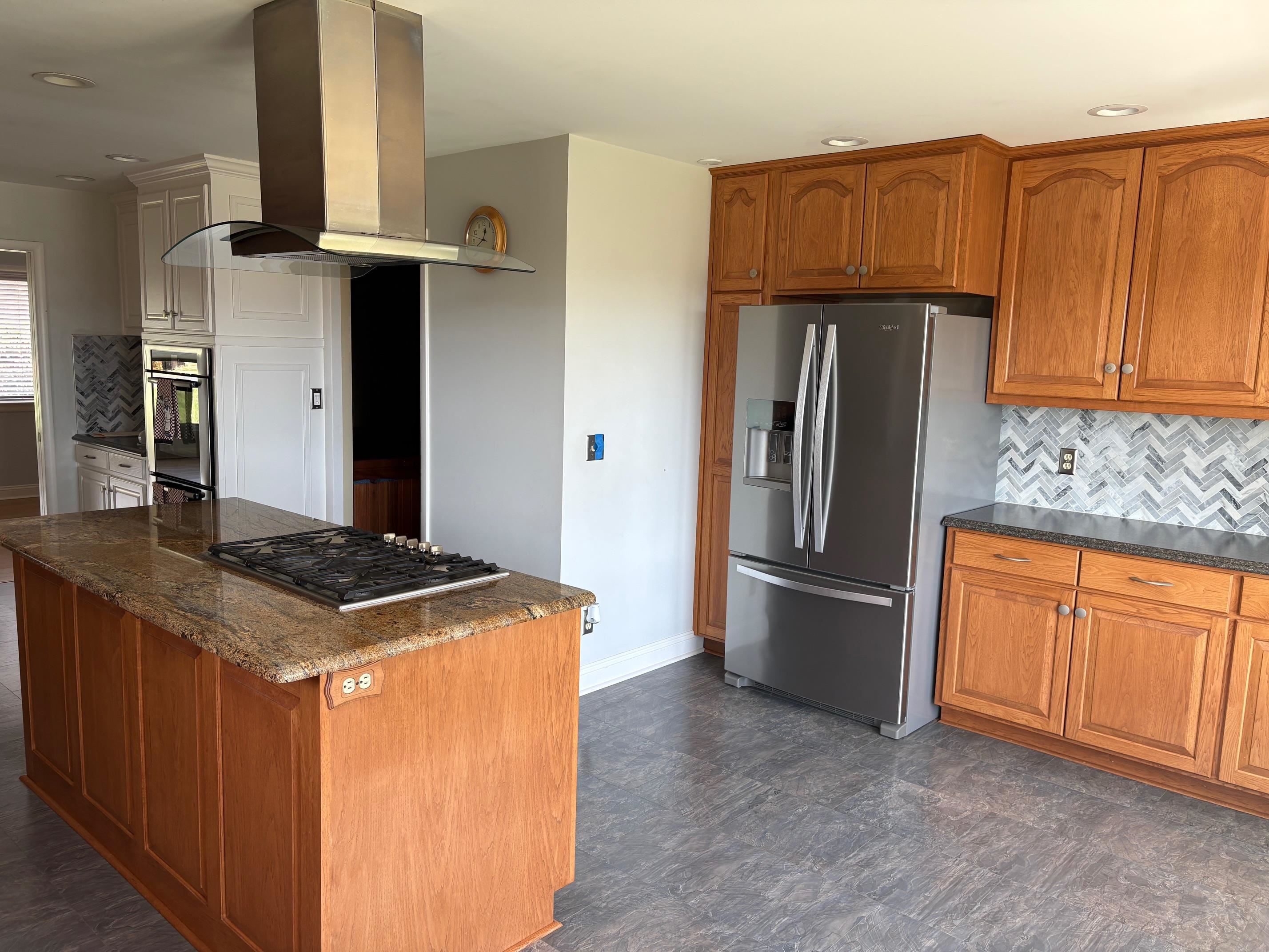 48 Confederate Street Verona, VA 24482 - Photo 3 of 47 a kitchen with stainless steel appliances granite countertop a refrigerator and a sink