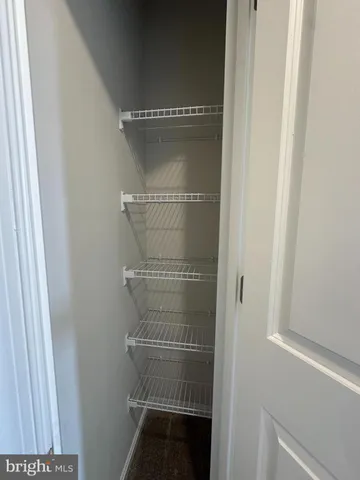 a close view of utility room