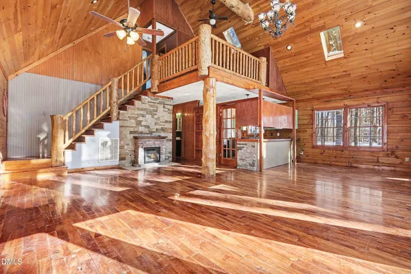 a outdoor living space with patio furniture and a potted plant