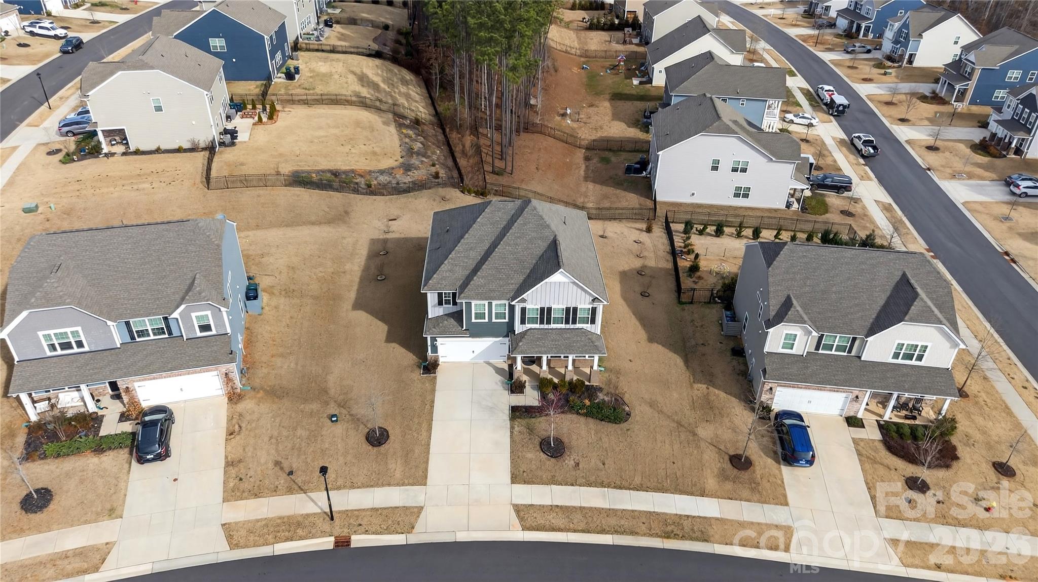 151 Outrigger Lane Troutman, NC 28166 - Photo 3 of 39 an aerial view of residential houses with outdoor space