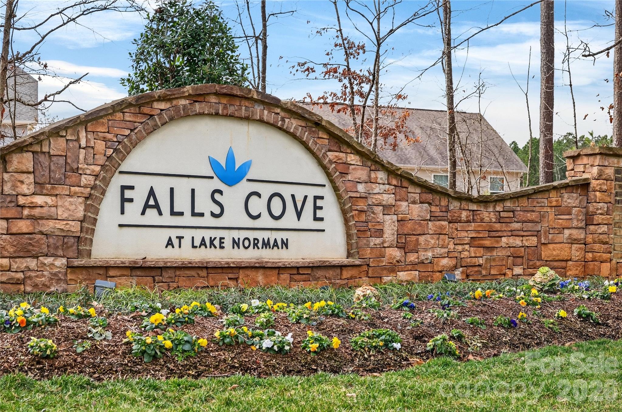 151 Outrigger Lane Troutman, NC 28166 - Photo 39 of 39 a sign on the brick wall