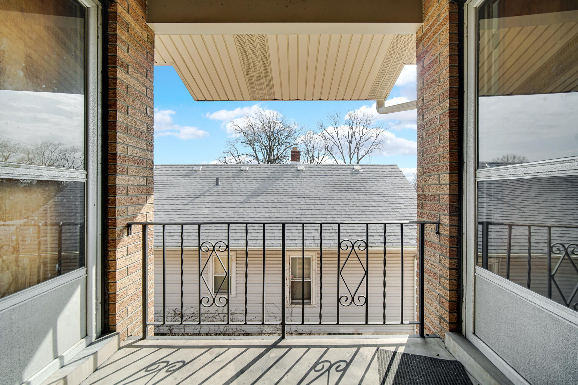 1104 169th Street Hammond, IN 46324 - Photo 14 of 20 a view of balcony with wooden floor