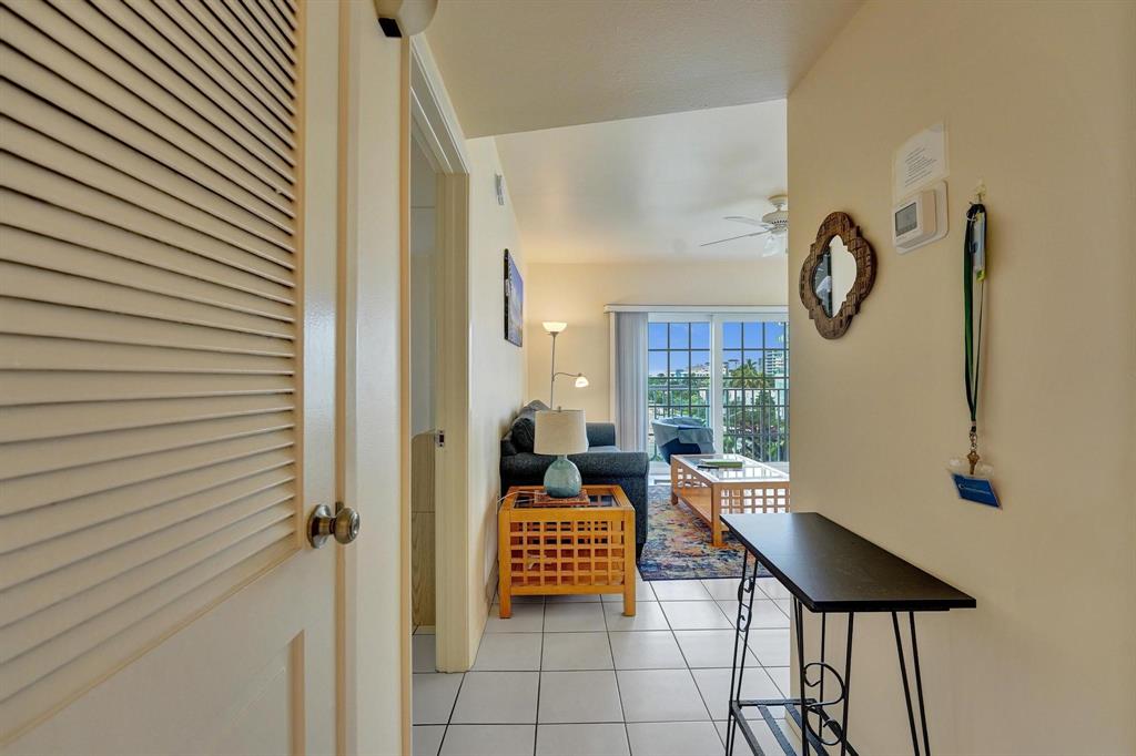 341 North Birch Road, Unit 416 Fort Lauderdale, FL 33304 - Photo 13 of 49 a view of entryway with furniture