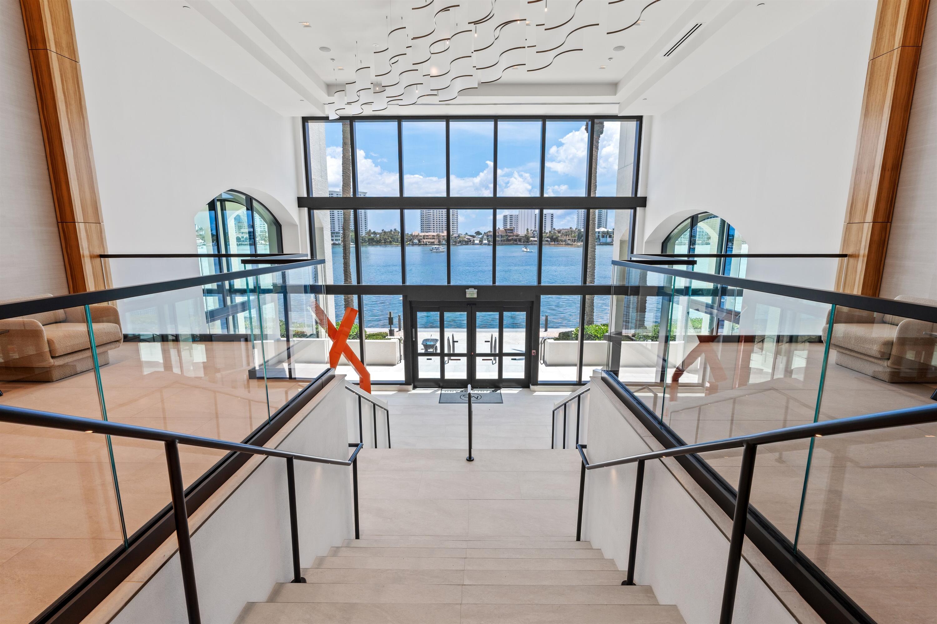 500 Southeast 5th Avenue, Unit 701S Boca Raton, FL 33432 - Photo 33 of 41 STAIRS TO WATERFRONT VIEW