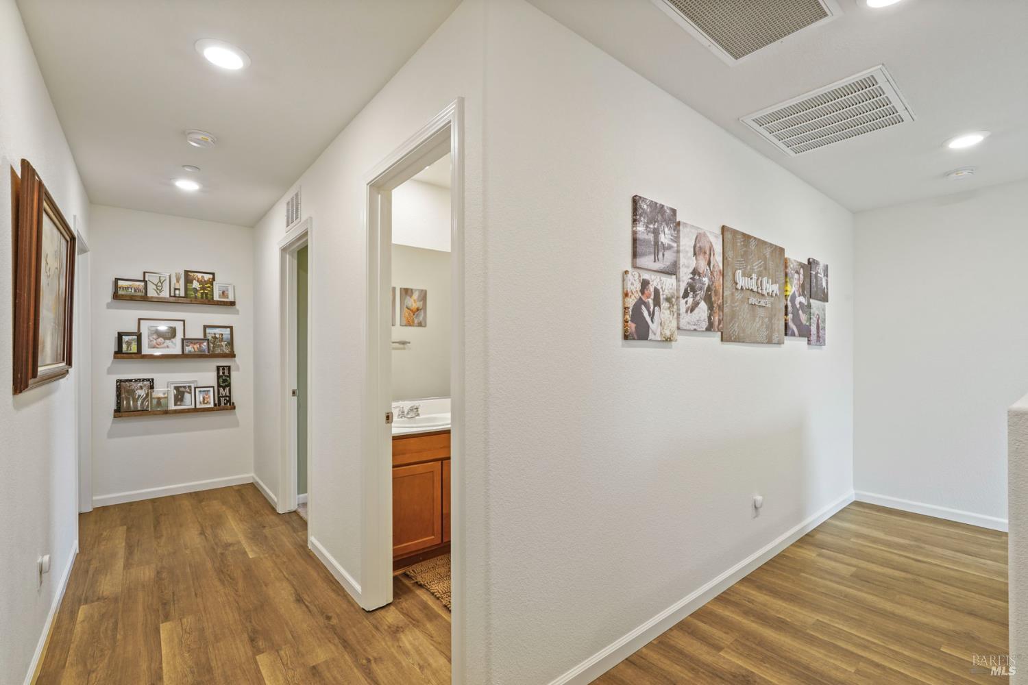 4725 Market Pl Square Rio Vista, CA 94571 - Photo 16 of 37 a view of a hallway with wooden floor and closet