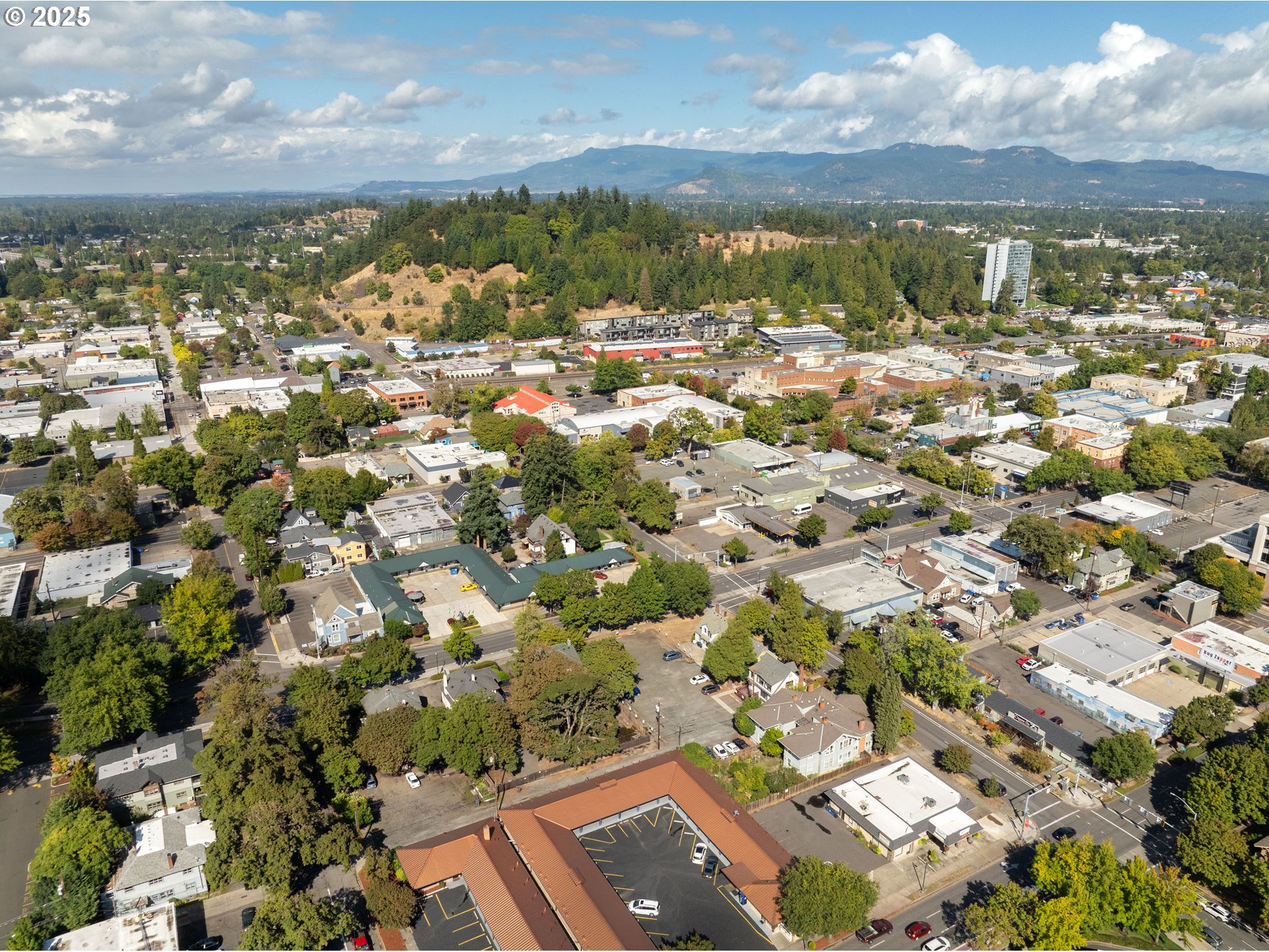 6th Street Springfield, OR 97477 - Photo 13 of 14 an aerial view of residential houses with outdoor space