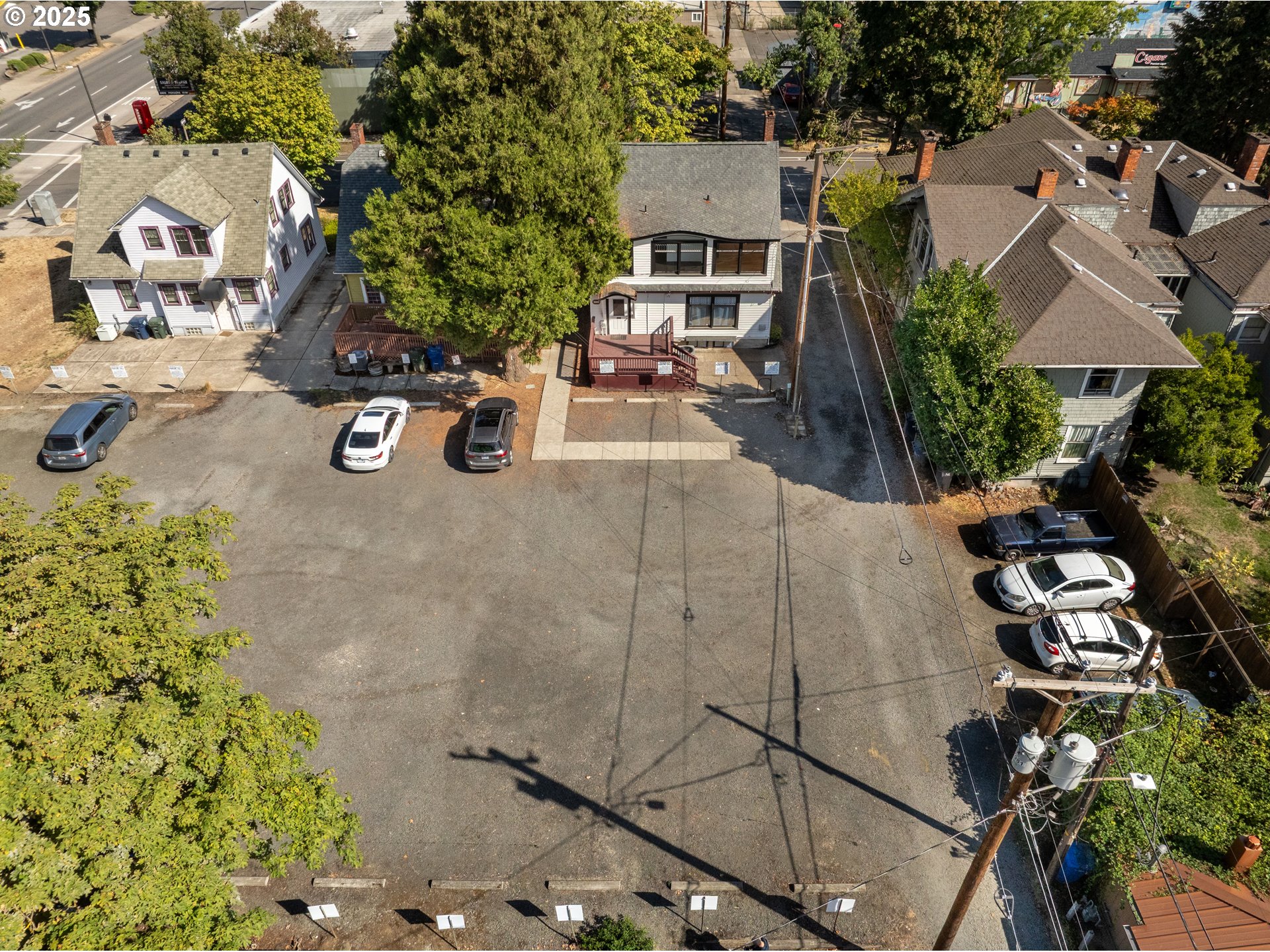 6th Street Springfield, OR 97477 - Photo 2 of 14 an aerial view of a house with a garden