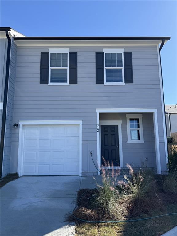 a front view of house with yard