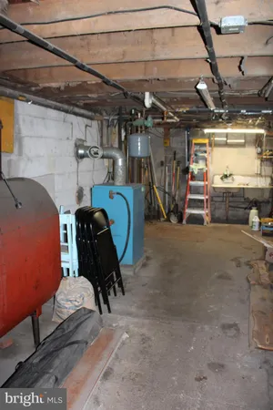 a view of storage and utility room