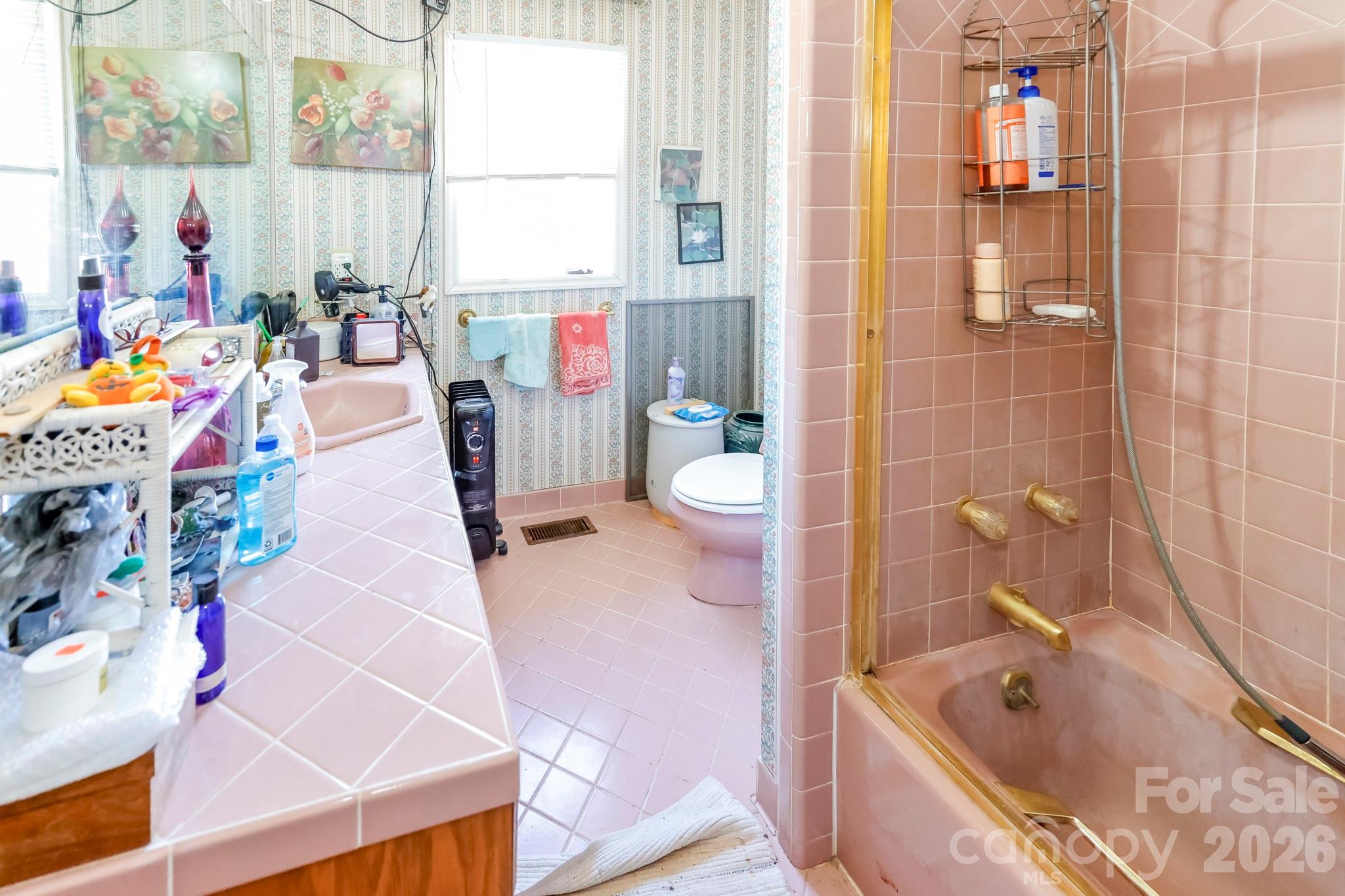 350 Morningstar Lake Road Forest City, NC 28043 - Photo 16 of 27 a bathroom with a bathtub sink and toilet