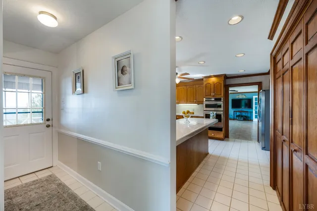 a view of balcony with furniture