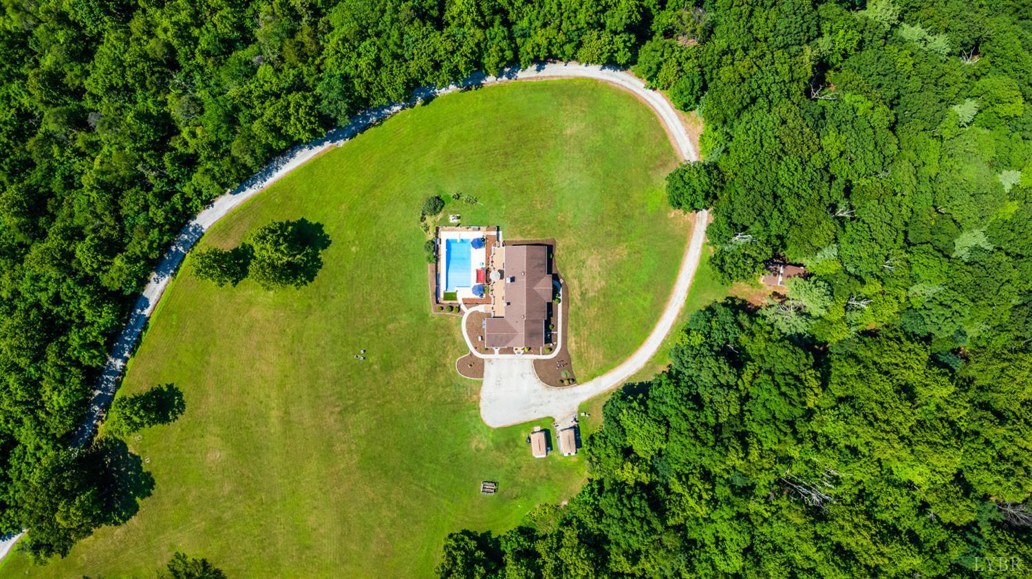 355 Dyson Road Amherst, VA 24521 - Photo 69 of 96 Aerial View