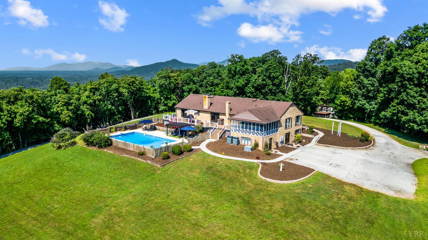 355 Dyson Road Amherst, VA 24521 - Photo 84 of 96 Aerial View