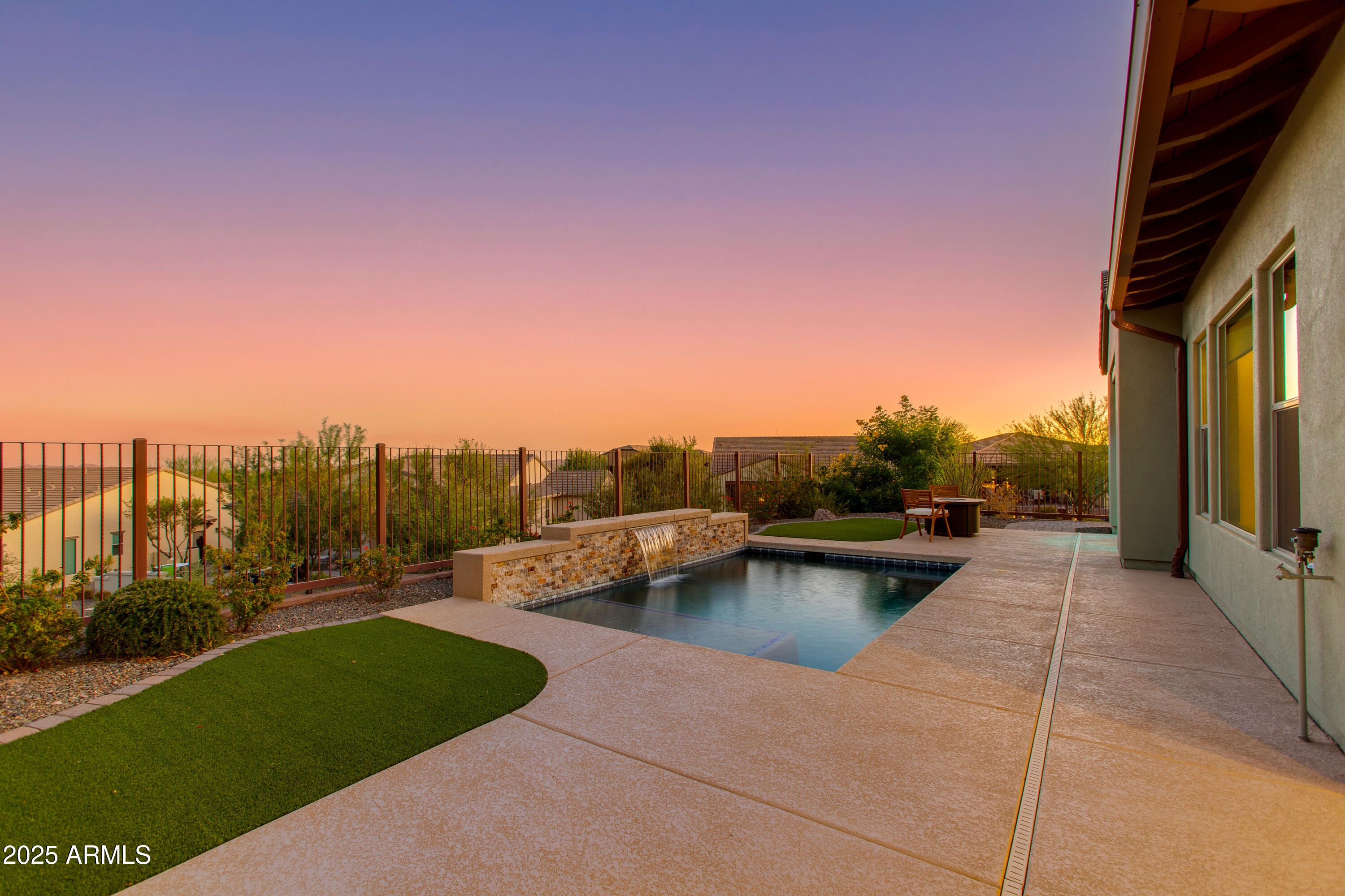 3675 Gold Ridge Road Wickenburg, AZ 85390 - Photo 50 of 66 a view of swimming pool outdoor seating and city view