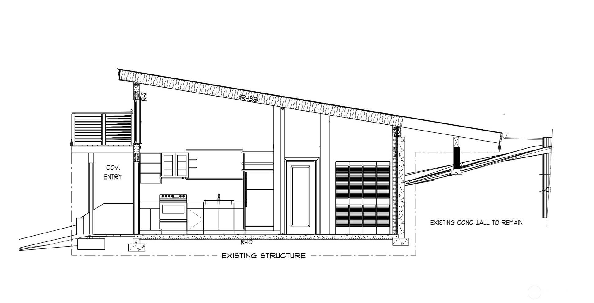 511 Pleasant Harbor Road Brinnon, WA 98320 - Photo 4 of 8 a black and white photo of a very nice looking living room