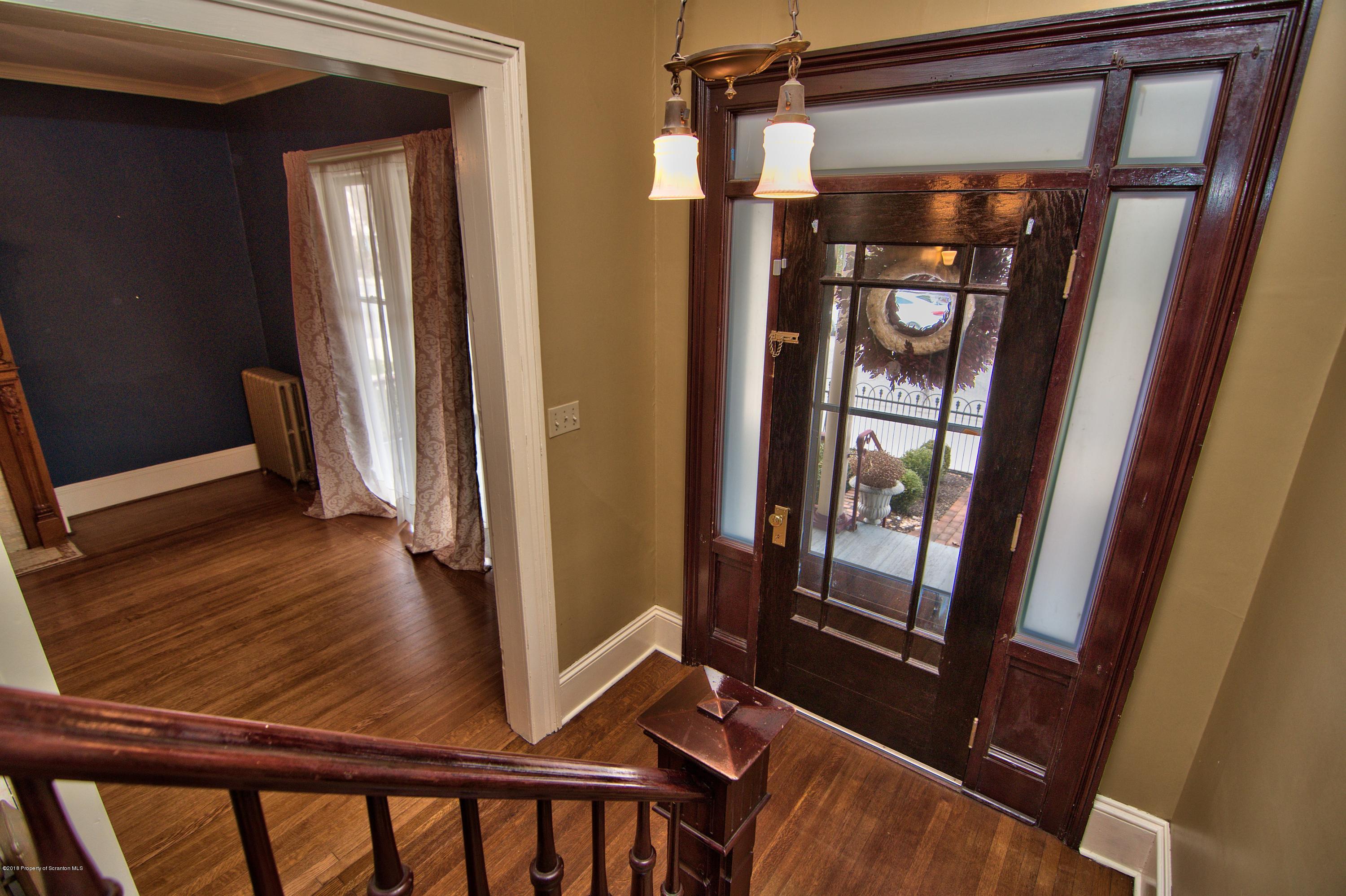 754 Green Ridge Street Scranton, PA 18509 - Photo 9 of 77 a view of an entryway with wooden floor