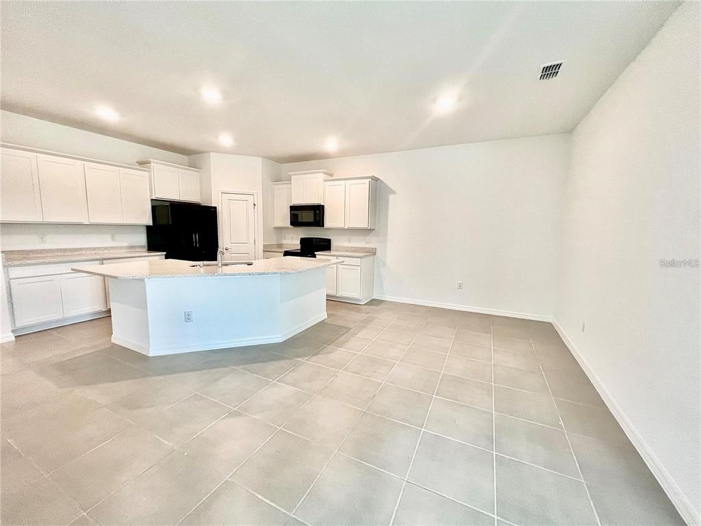 2373 Bending Bonsai Drive Wesley Chapel, FL 33543 - Photo 3 of 29 a kitchen with a sink a microwave and cabinets