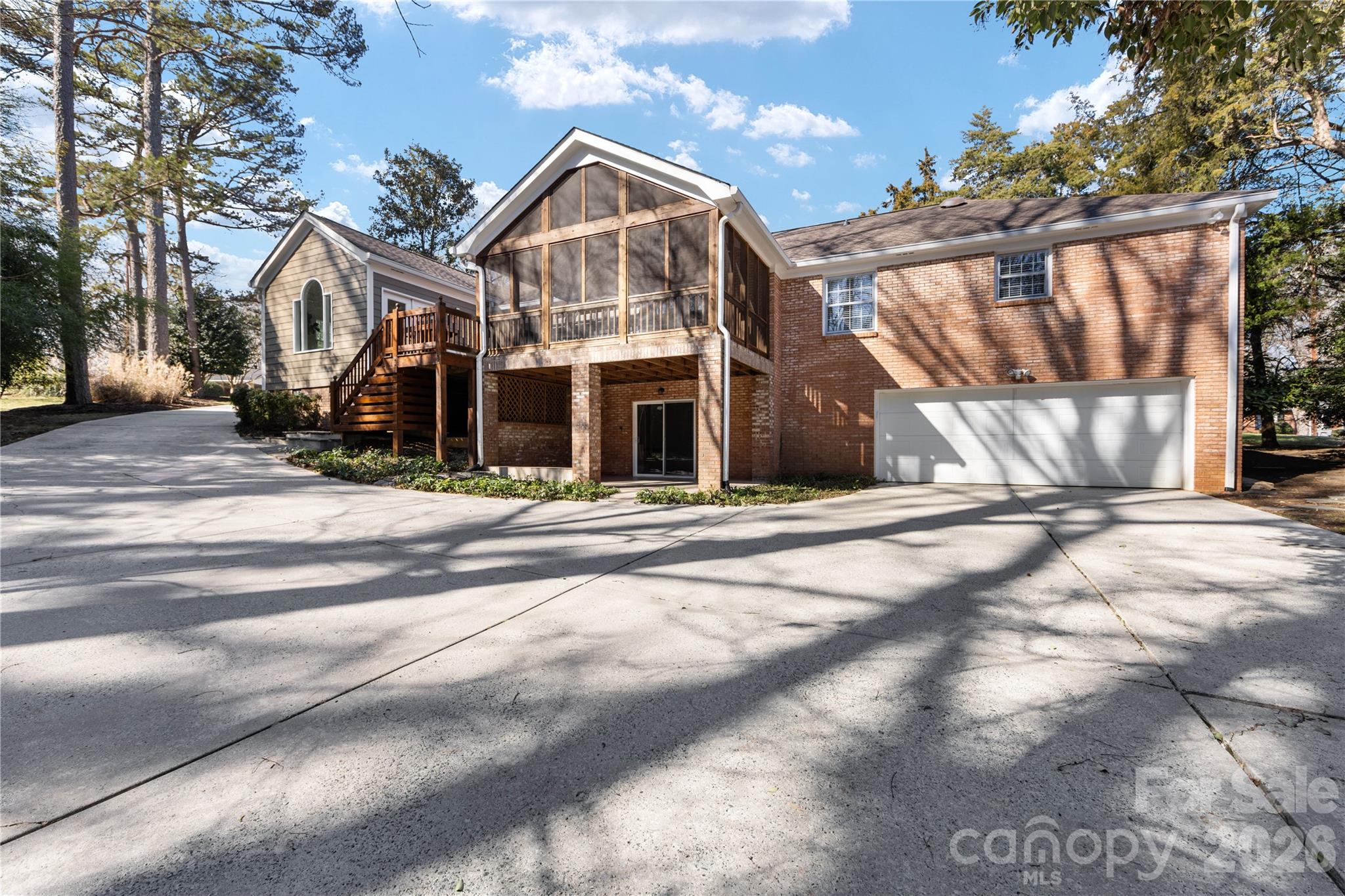 7201 Terrace Drive Charlotte, NC 28211 - Photo 48 of 48 a view of a house with a snow in the yard