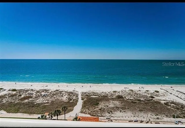 a view of beach and ocean