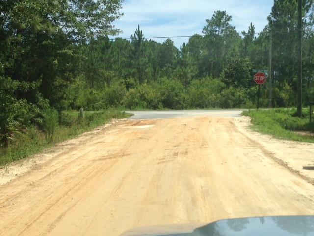 Lot 9 South 3rd Street Santa Rosa Beach, FL 32459 - Photo 2 of 5 Roadway in front of lots