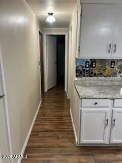 146 North Merrill Road, Unit 73 Apache Junction, AZ 85120 - Photo 13 of 19 a view of a kitchen counter space and wooden floor
