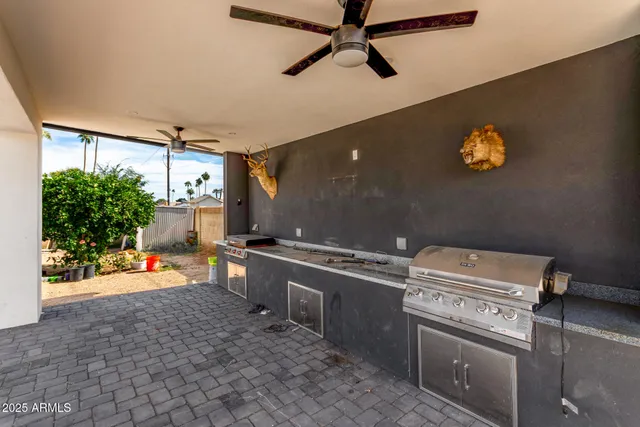 a room with storage and utility