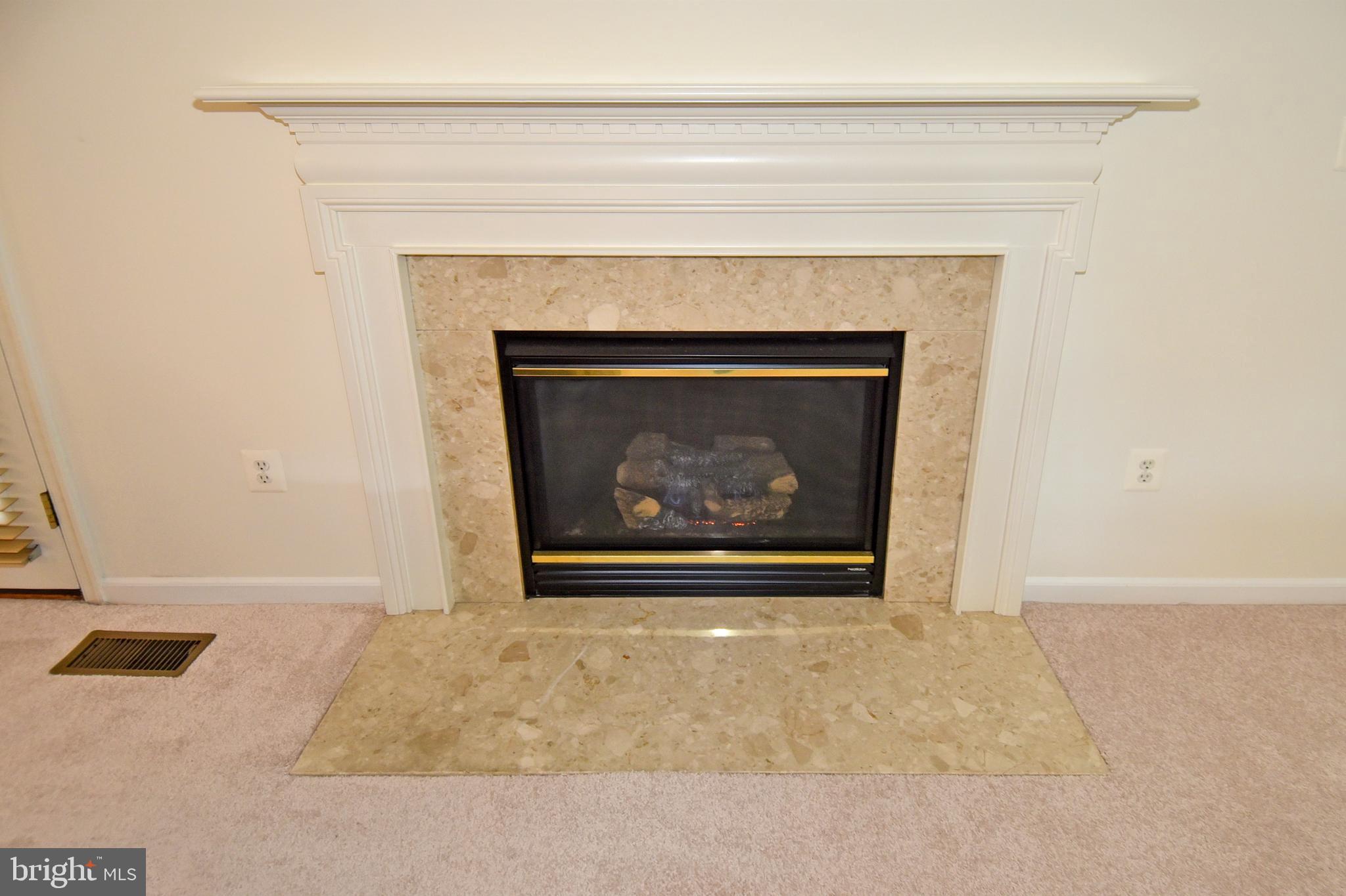 7828 Callington Way Hanover, MD 21076 - Photo 16 of 41 MAIN LEVEL LIVING ROOM GAS FIREPLACE